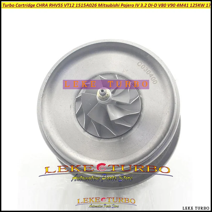 Турбо картридж CHRA Core RHV5S VT12 1515A026 VED30012 VAD30012 VT-12 для Mitsubishi Pajero Shogun L200 06- 4M41 3.2L DI-D 168HP |