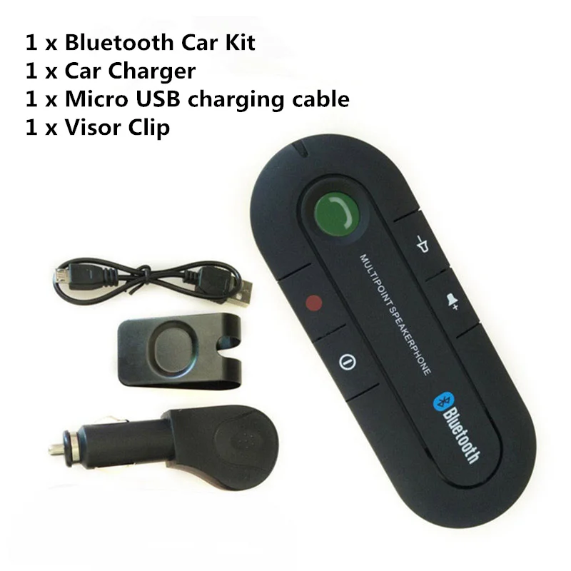 Беспроводной автомобильный комплект с Bluetooth громкая связь динамик MP3 музыкальный