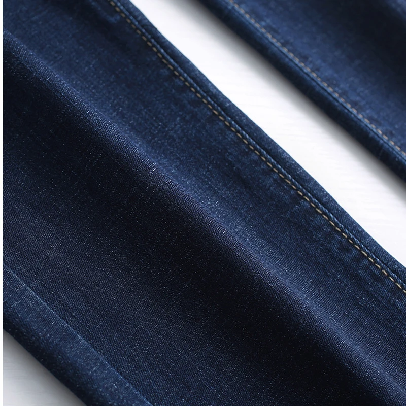 

Women's Jeans Elastic High-Waisted Pencil Pants Middle-Aged Women's Mom Pants Plus-Size Spring Summer Long Pants