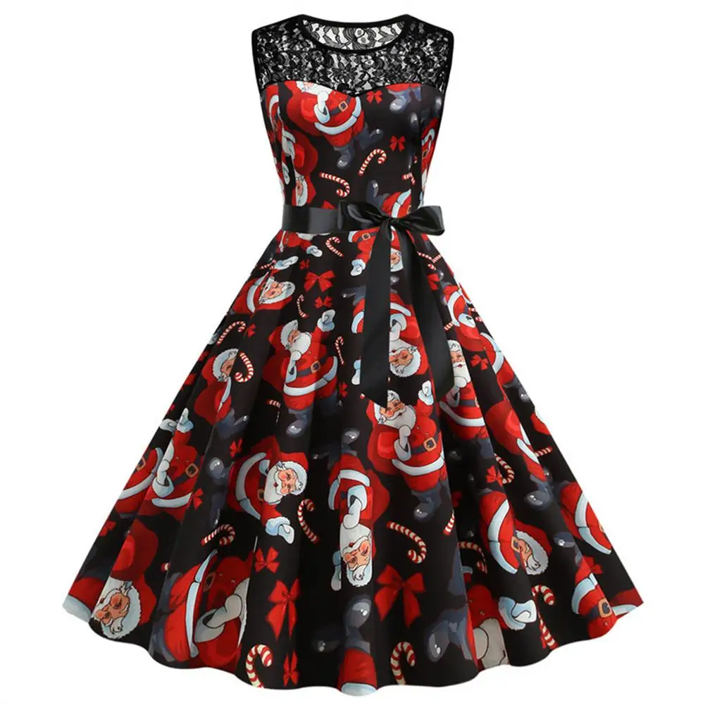 

Винтажные рождественские платья без рукавов, Модные Коктейльные винтажные платья, пикантные приталенные рождественские коктейльные плать...