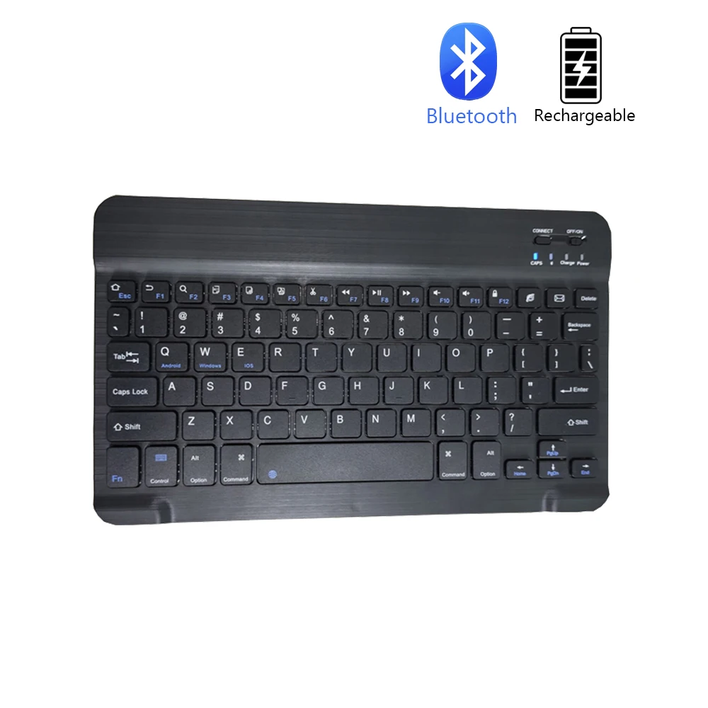 Беспроводная Bluetooth клавиатура для планшета PU кожаный чехол подставка iPlay10