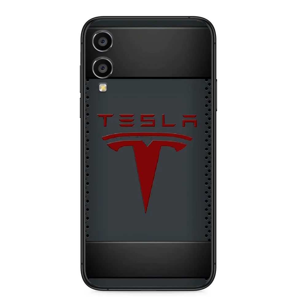 

electric car Tesla Phone case For Huawei Honor 10 10i 20 6A 7A 8 8A 8X 9 9X Play View 20 Lite Pro black bumper soft cover luxury