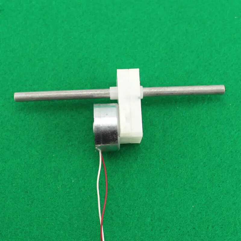 1pcs 300 DC 1-6V Biaxial Micro Slow Down Mute Solar Reduction Gear Motor Gearbox Axis Length 107.5mm For DIY Small Model | Обустройство