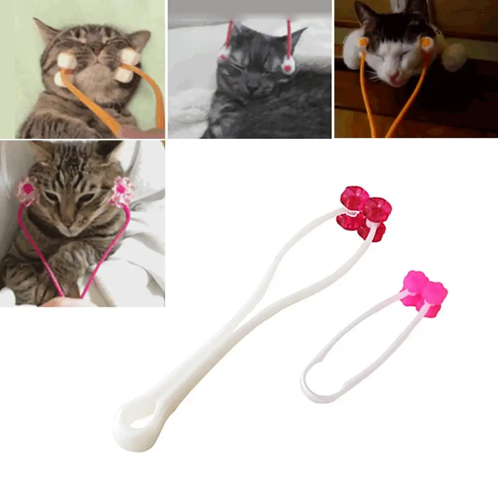 

Cat Massage Tool Cat Thin Face Massager Plastic Comfortable Feet Legs Massager Cat Kitten Health Care Grooming Tool Pet Supplies