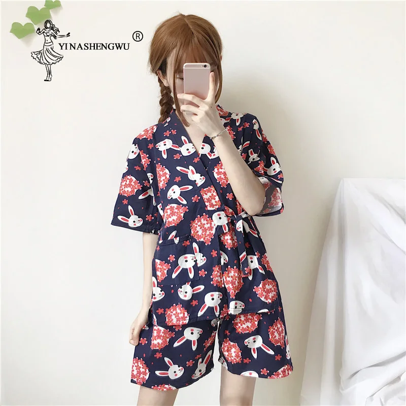 as picture-19.85 Yukata, женская блузка с поясом, новая мода, кимоно, блузка, японский веер, принт, женская рубашка, летняя, солнцезащитная, топы, Япония, кимоно, для женщин - Цвет: as picture-19.85
