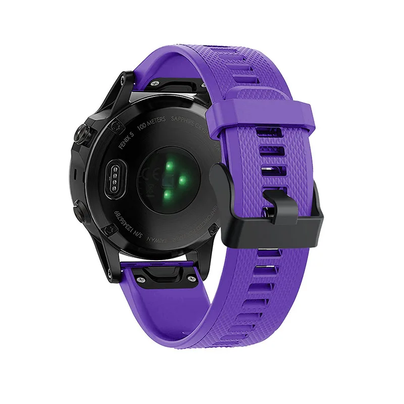 Быстросъемный ремешок для Garmin Fenix 5 / Plus спортивный браслет часов 22 мм мужской