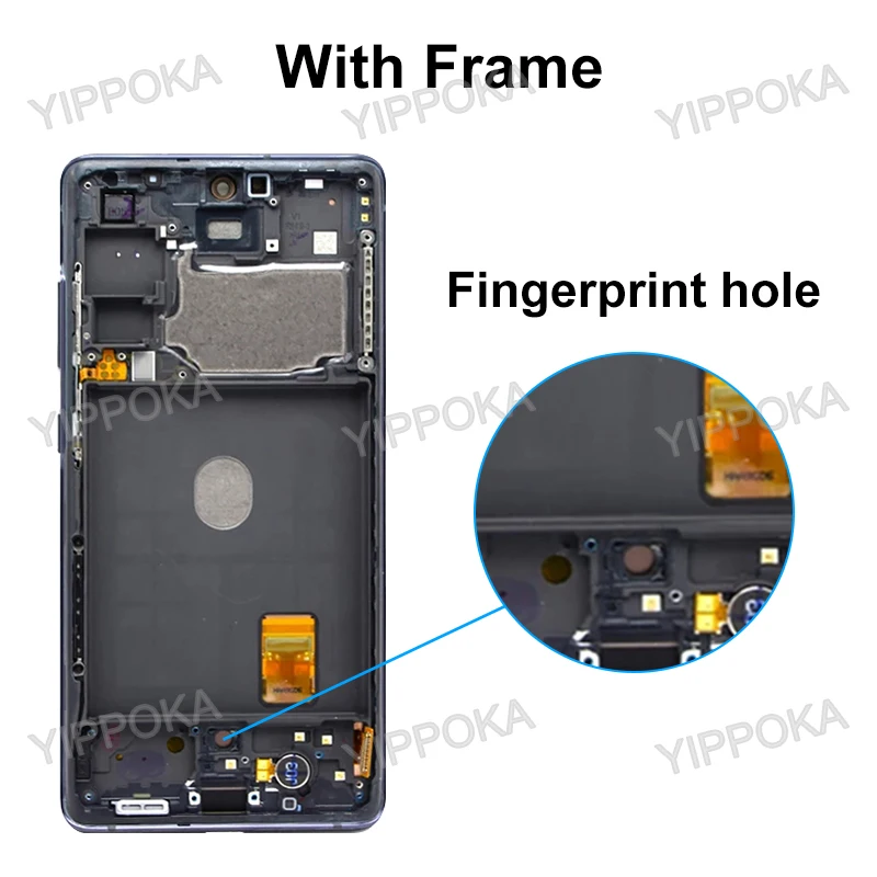 Pantalla Original para Samsung Galaxy S20 FE 4G, reemplazo de digitalizador de pantalla t&aacute;ctil LCD G780 para Galaxy S20 FE 5G-4