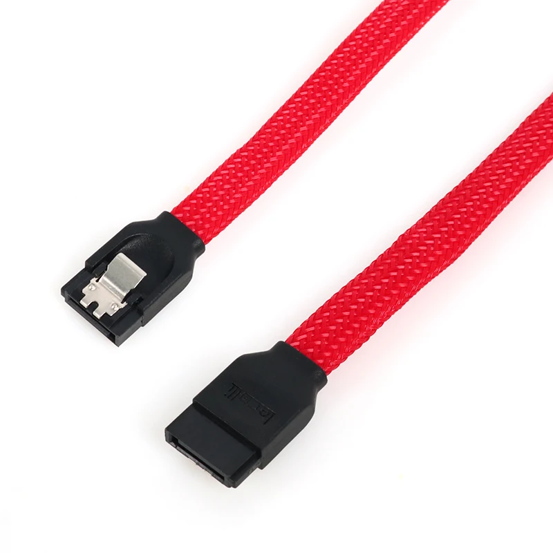 Lecolli 6 шт. 50 см Sata3 7pin кабель для передачи данных ГБ/сек. Ssd Hdd жесткий диск шнур с