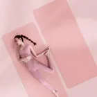 Коврики для йоги из ПВХ, нескользящее одеяло из ПВХ, гимнастический спорт, здоровье, потеря веса, фитнес, тренажер для женщин