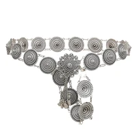 vintage waist chain bells earring metal tassel belly chain charm belt chain body jewelry for women party wedding jewelry