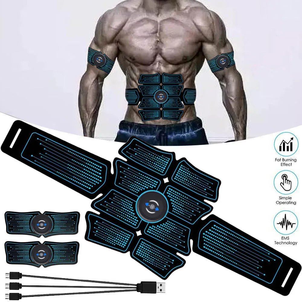 Gym EMS Muscle Electro Stimulator Electrostimulator Abdominal Electric Massager Training Apparatus Fitness Machine Building Body
Gym EMS Muscle Electro Stimulator Electrostimulator Abdominal Electric Massager Training Apparatus Fitness Machine Building Body