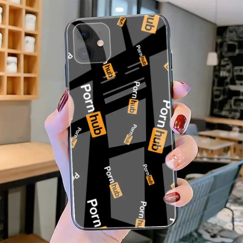 

Pornhub Coque Shell Phone Cases Tempered Glass For Iphone6plus 6S 7 7plus 8 X XS XSmax XR 11 12 Pro Max 12mini