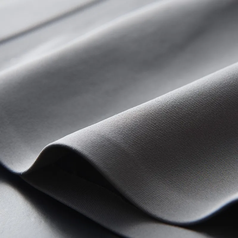 

Grey Long Sleeve Male Shirts High Quality Solid Color Business And Casual Mens Dress Shirts Slim Fit Man Shirts 4XL