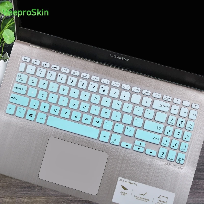 Силиконовая клавиатура кожного покрова для ASUS VivoBook x509j x509jb X509FB X509FJ X509f X509FA X509FL X509UA