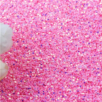 pink gold 1 мм, 2 мм, Блестящие Блестки, плоские круглые точки, блестки, искусство маникюра, декор для свадьбы, конфетти, аксессуары для рукоделия, 10 г - Цвет: pink gold