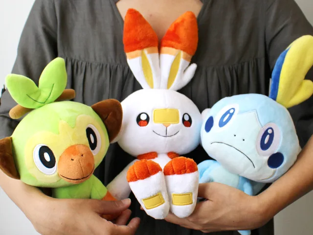20cm Sobble Scorbunny Grookey Cartoon Elf figure plush soft stuffed Collection toys for Children Christmas gift | Игрушки и хобби