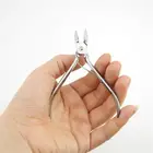 1X Pro щипцы для пилинга ногтей из нержавеющей стали для маникюра кукулы Уход за ногтями кусачки клипер инструмент
