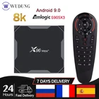 Приставка Смарт-ТВ X96 MAX Plus, 4 + 64 ГБ, Android 9,0, Amlogic S905X3, 2 ядра, Wi-Fi, BT4.0, 8K