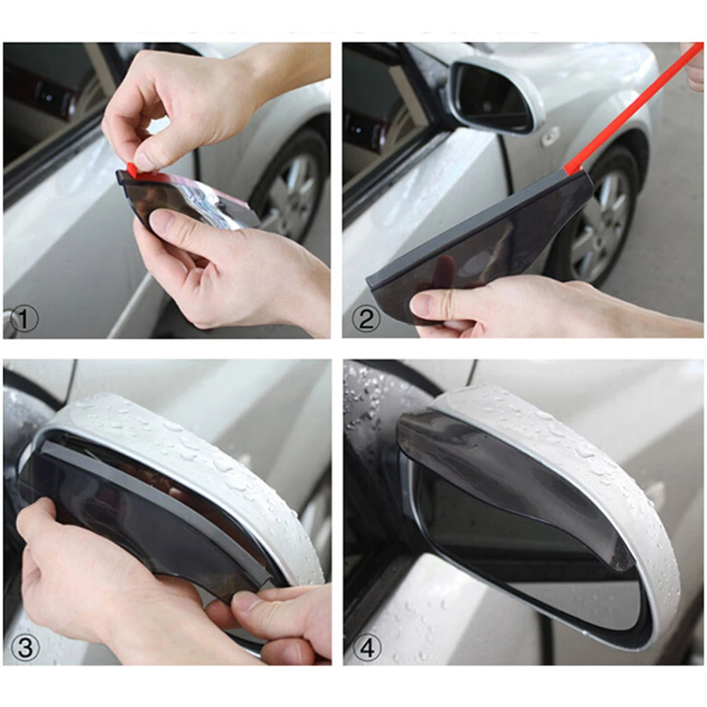 Универсальное автомобильное зеркало заднего вида Erick's Wiper козырек от дождя