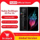 Игровой мобильный телефон Глобальная версия NUBIA RedMagic 6S Pro, 6,8 дюймов, 165 Гц, AMOLED, Snapdragon 888 + 64 м, тройная камера, Wi-Fi, 6E