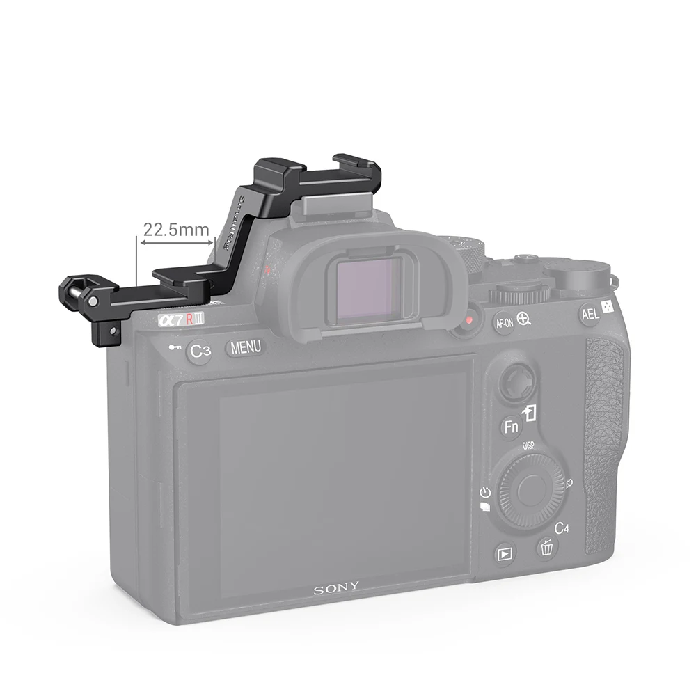 SmallRig A7 III Камера башмак Холодный расширение пластина для Sony A7III A7R светодиодный