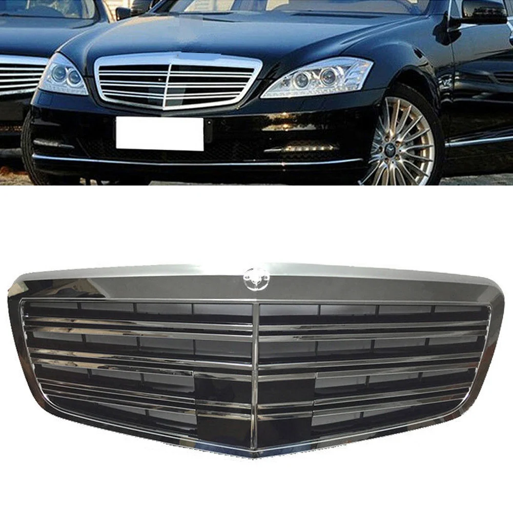 

Car Front Grille AMG Style Grill For Mercedes-Benz S-Class W211 S350 S400 S450 S500 S550 S600 S63 S65 2007 2008 2009 2010-2013