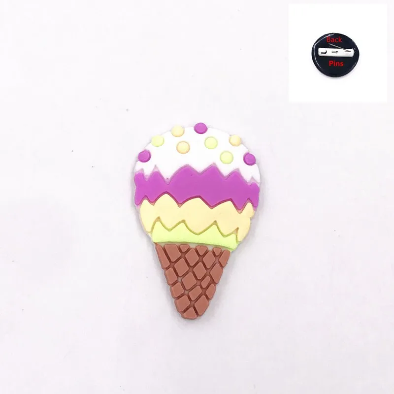 10 шт. оптовая продажа милый десерт мороженое торт Императорская корона значок