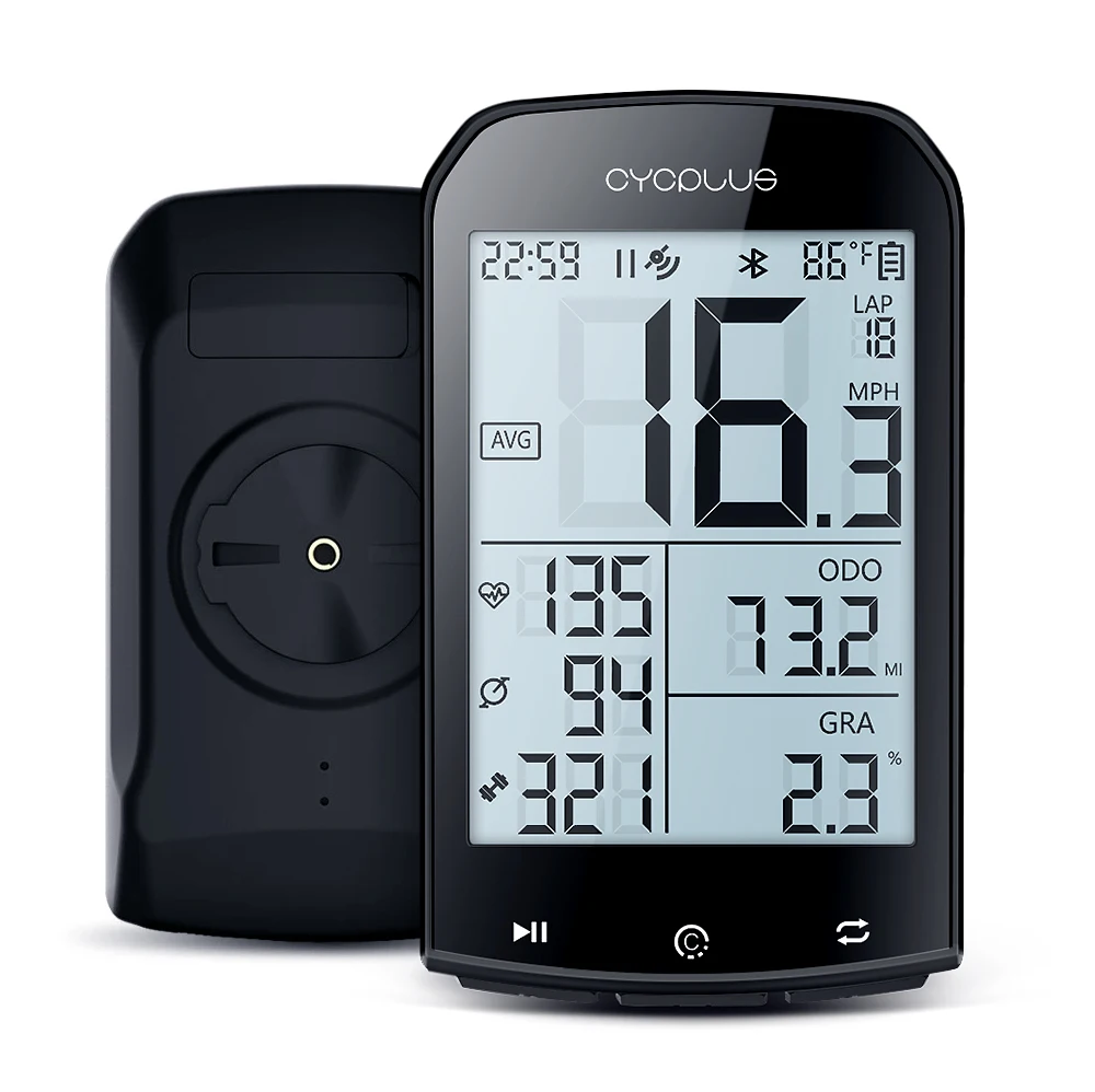 CYCPLUS M1 GPS роварны кампутар Strava бесправадны воданепранікальны дарожны цыкл MTB
