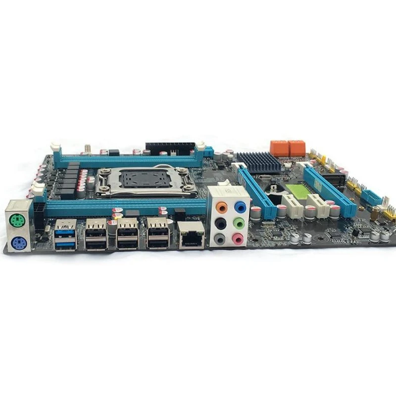 X79 Комплектация Deluxe материнская плата Lga2011 4 канала Ddr3 памяти M.2 Usb3.0 Sata3 Pci E