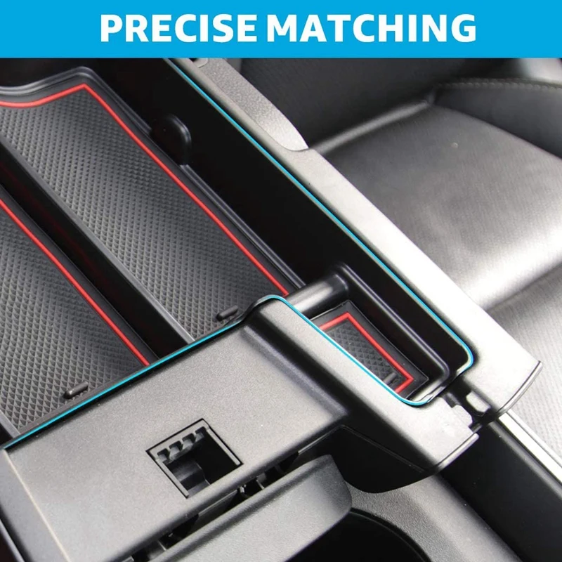 

Center Console Organizer Tray for Dodge RAM 1500 2500 3500 2021 2020 2019 Armrest Storage Box Car Accessories