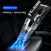 tomule car vacuum cleaner air pump wireless charging vacuum cleaner wet and dry portable inflatable digital display