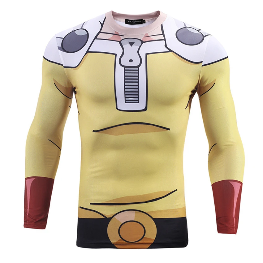 2019 Новая Мода Аниме Драконий жемчуг для мужчин Сайтама One Punch Man футболки