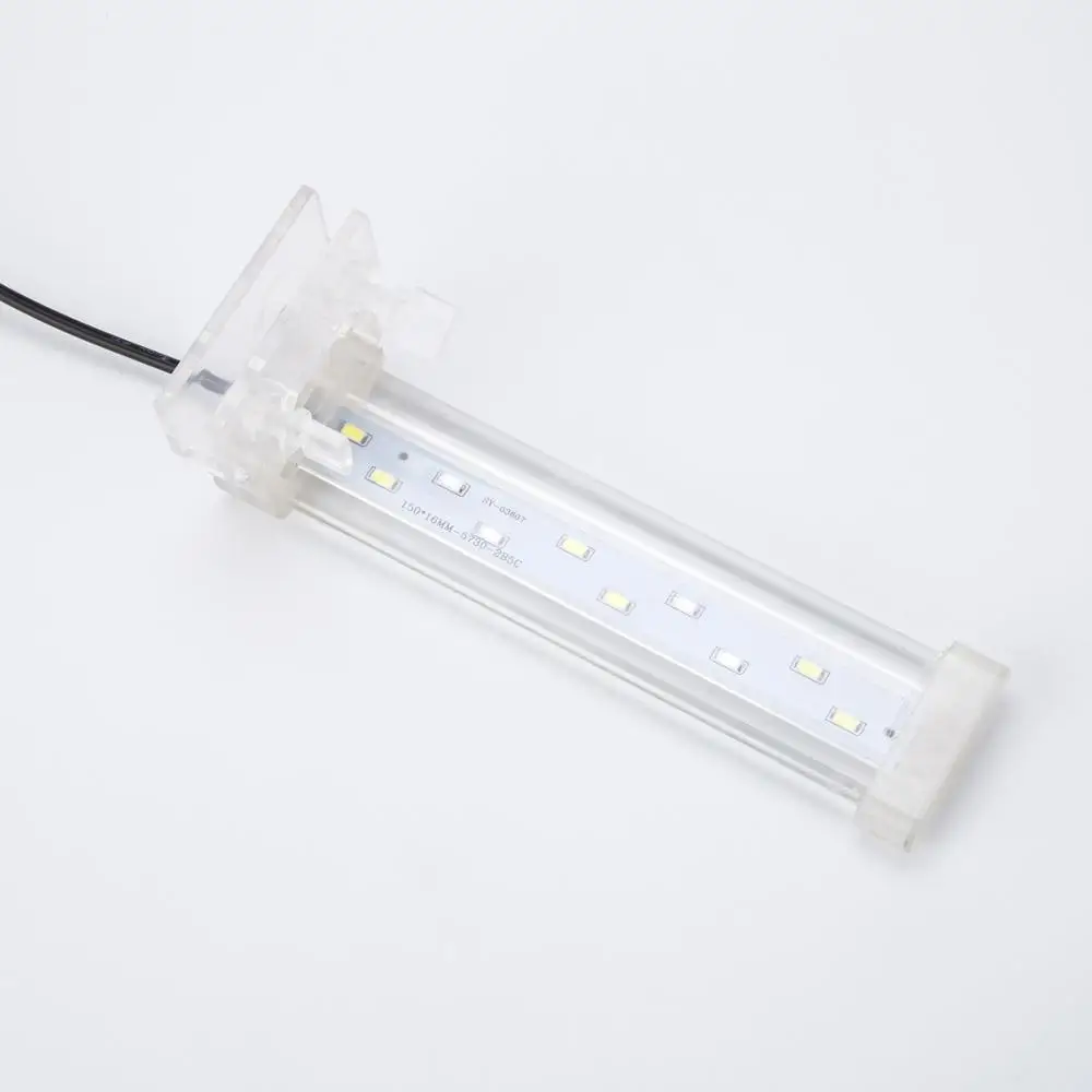 Светильник для аквариума светильник светодиодный небольшой с зажимом воды травы