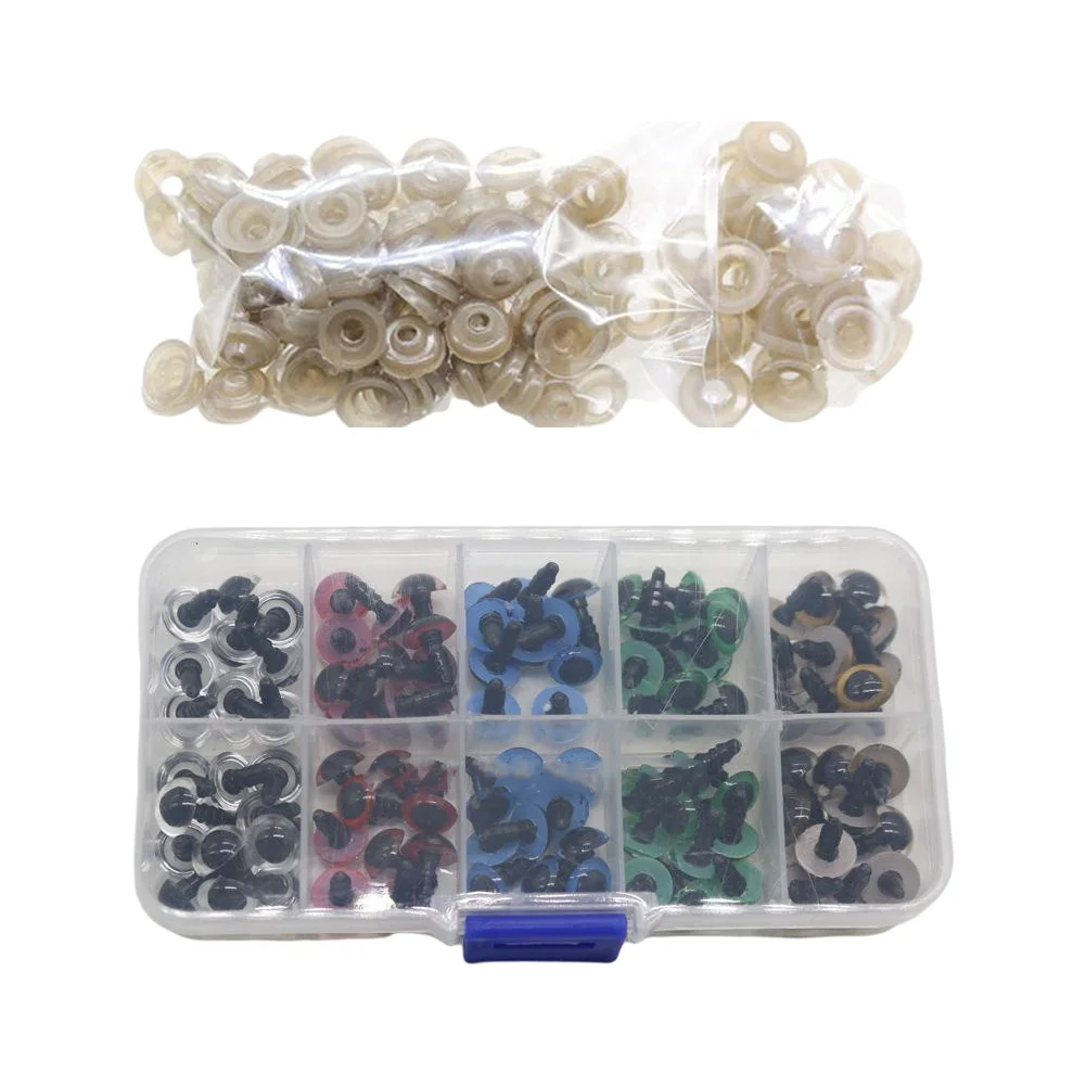 

100/142PCS Plastic Safety Eye Doll Animal Crafts Puppet Eyes DIY Crochet Craft Making Tools Funny Amigurumi Toy Eyes Accessories