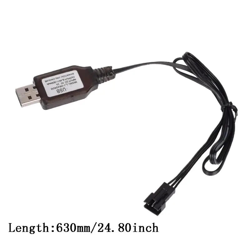 

6.4v/7.4V 500mA Charger Li-i SM-3P RC Toys remote control positive portable USB