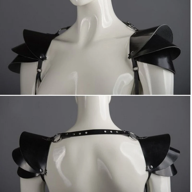 Средневековый женский костюм броня Готический плечевой ремень Viking рыцарь-воин