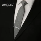 Мужской зажим для галстука на заказ из нержавеющей стали, деловой Повседневный зажим для галстука для мужчин, подарок на выпускной