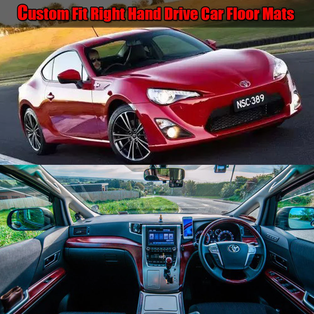 Правый руль/RHD для Chevrolet Camaro всепогодный 5D автомобильный Стайлинг водонепроницаемый ковер вкладыши(2010