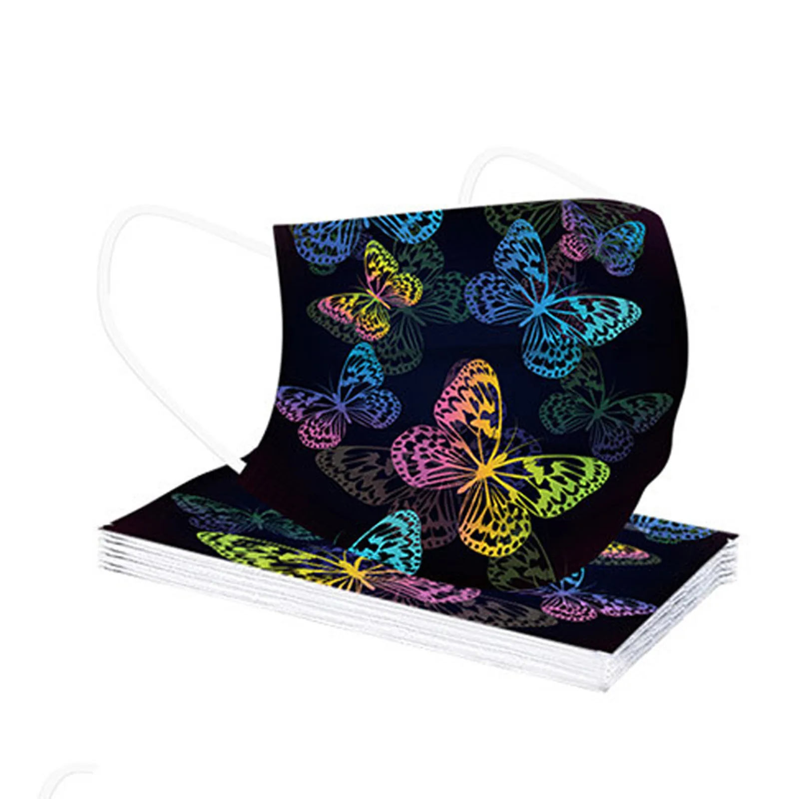 10 шт. одноразовые маски для лица 30 цветов | Тематическая одежда и униформа