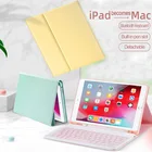 Чехол для iPad 10,2 9,7 5th 6th 7th Generation bluetooth чехол с клавиатурой для iPad Air 1 2 3 Pro 10,5 11 12,9 чехол