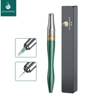forest manual tattoo pen cross bayonet 3d microblading eyebrow tattoo pen machine tools 2 usage for flat or round needles