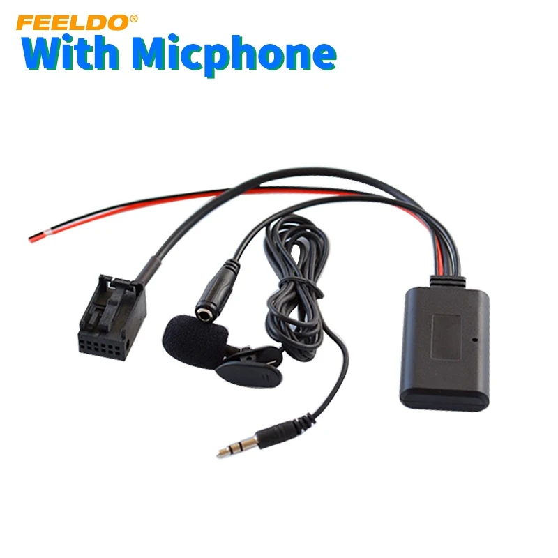 Автомобильный аудиоприемник FEELDO беспроводной Bluetooth адаптер Aux для OPEL CD30/CDC40/CD70/DVD90