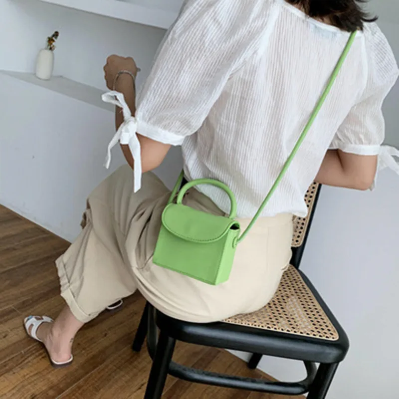 Фото Миниатюрная модная женская сумка книжка в Корейском стиле Новинка весна лето 2021