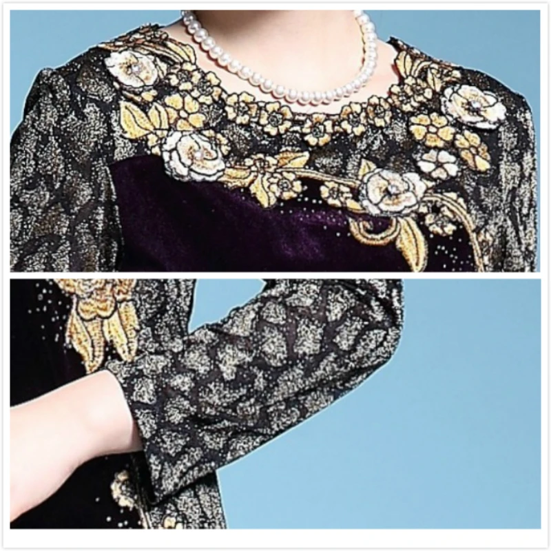 Женское винтажное мини платье с вышивкой облегающее вечернее большого размера