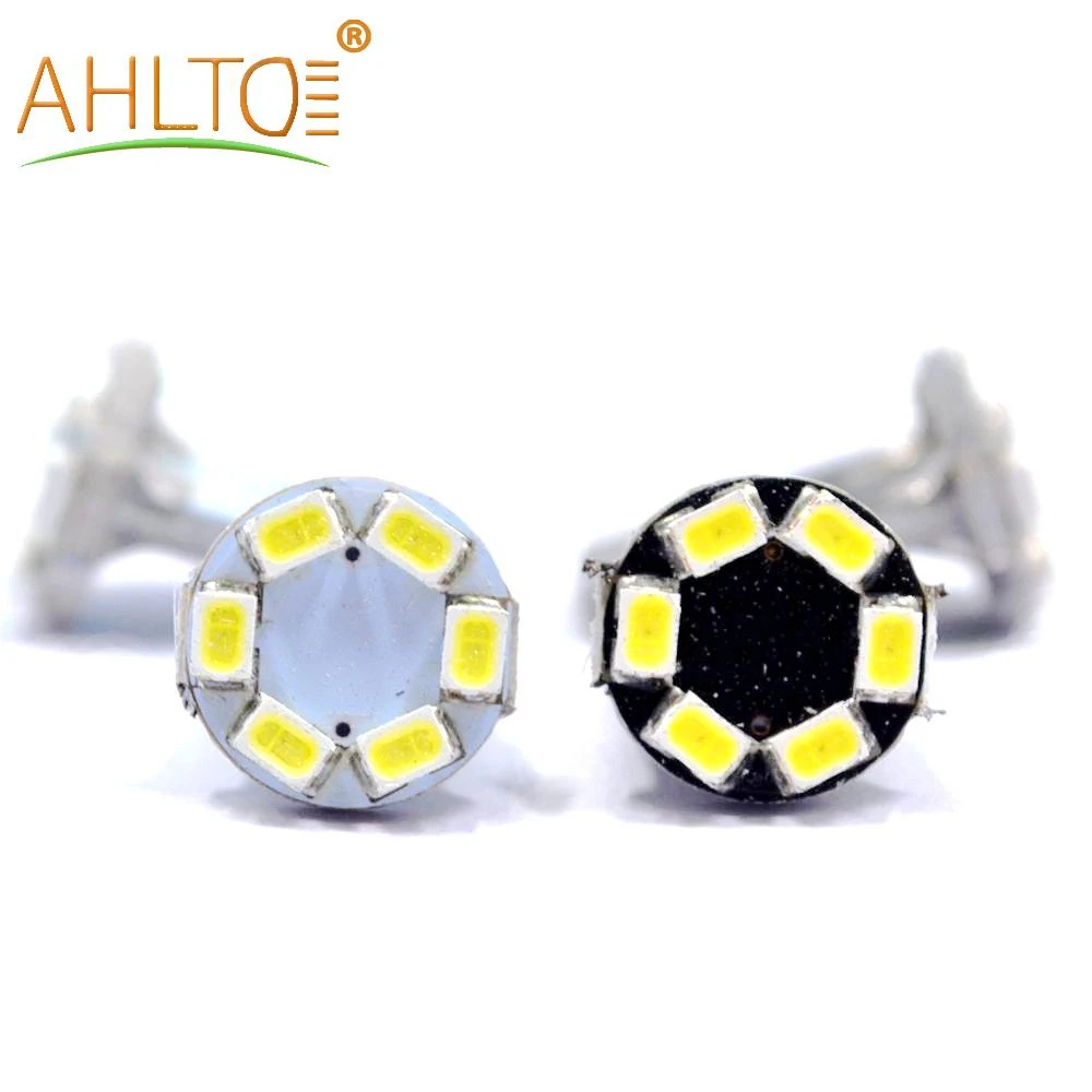 1 шт. Автомобильный светодиодный T10 194 W5W клиновидный светодиод 6smd белый 1206 SMD
