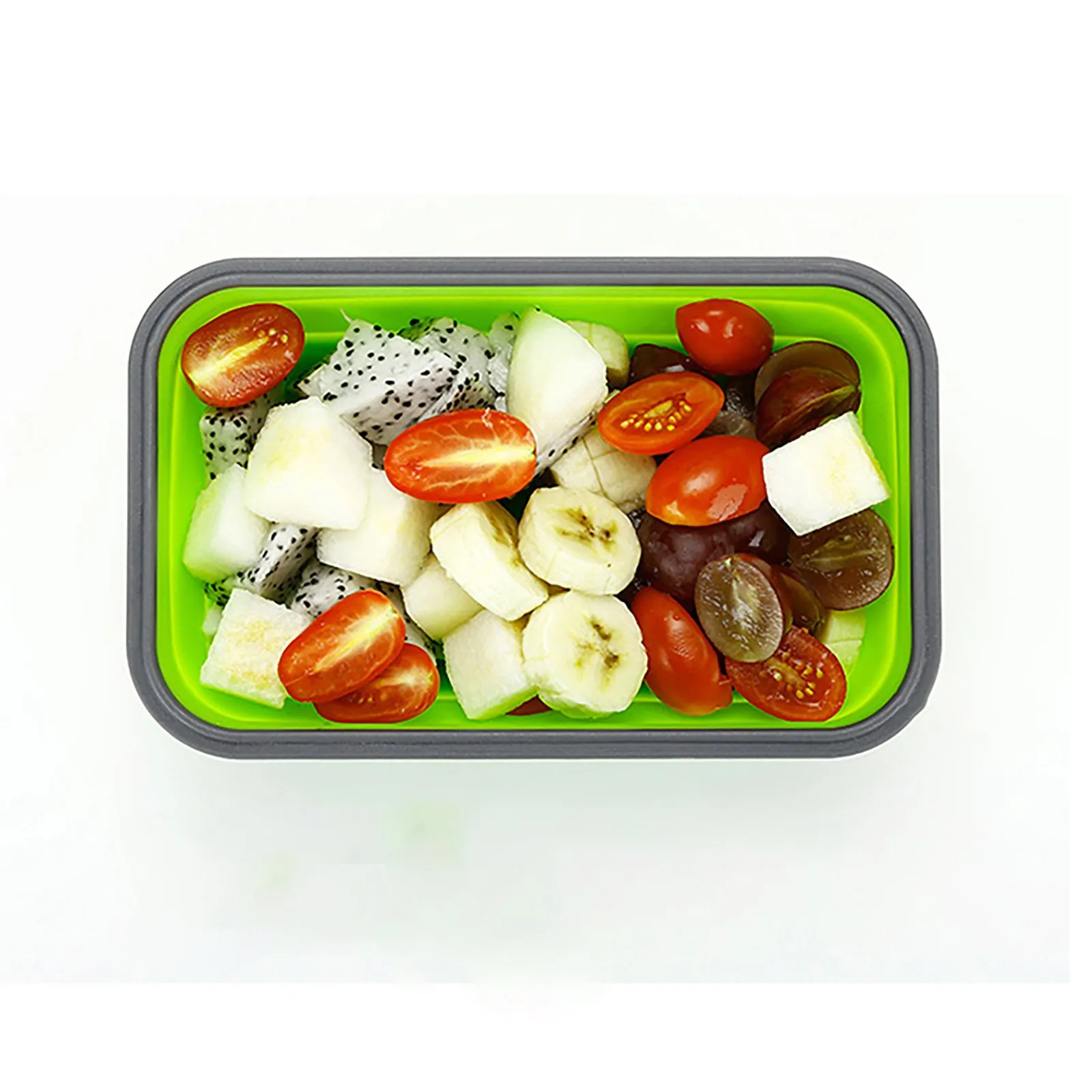 Силиконовые складные емкости набор из 4 шт. многоразовый складной для хранения