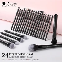 ducare makeup brushes set 24pcs professional beauty essentials brush natural hair make up brushes blending pinceaux maquillage