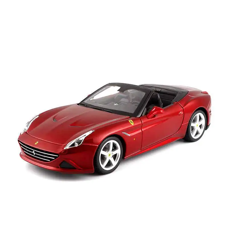 Bburago 1/24 масштаб 1:24 Ferrari California T гоночный спортивный автомобиль литой Дисплей