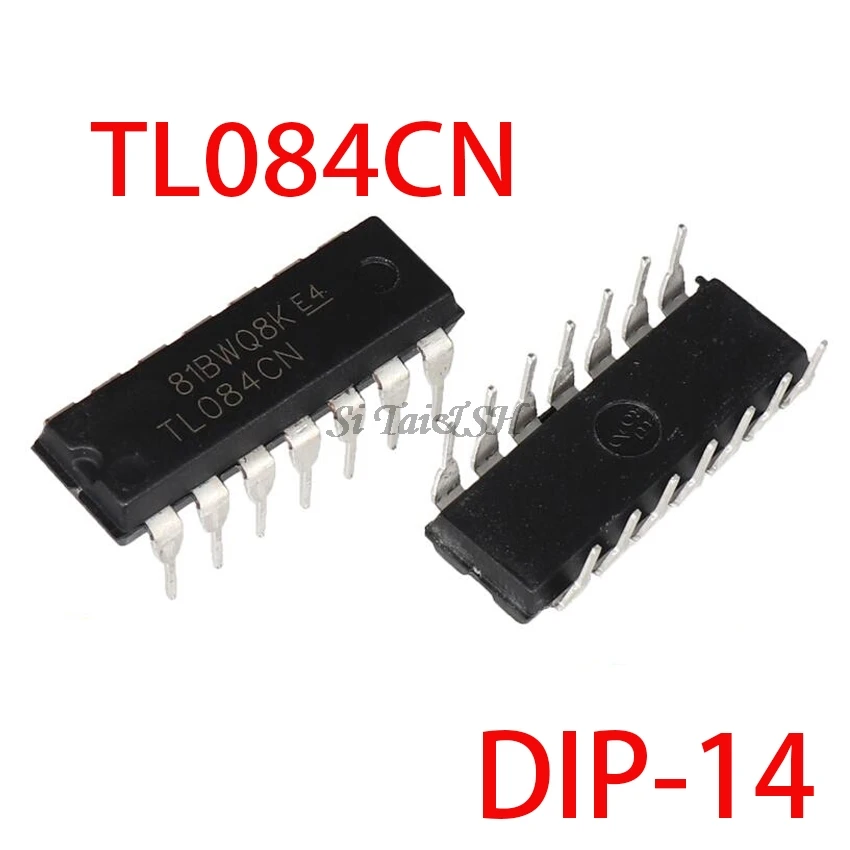 10 шт. TL084CN DIP-14 TL084 DIP 084CN новый и оригинальный IC | Электронные компоненты