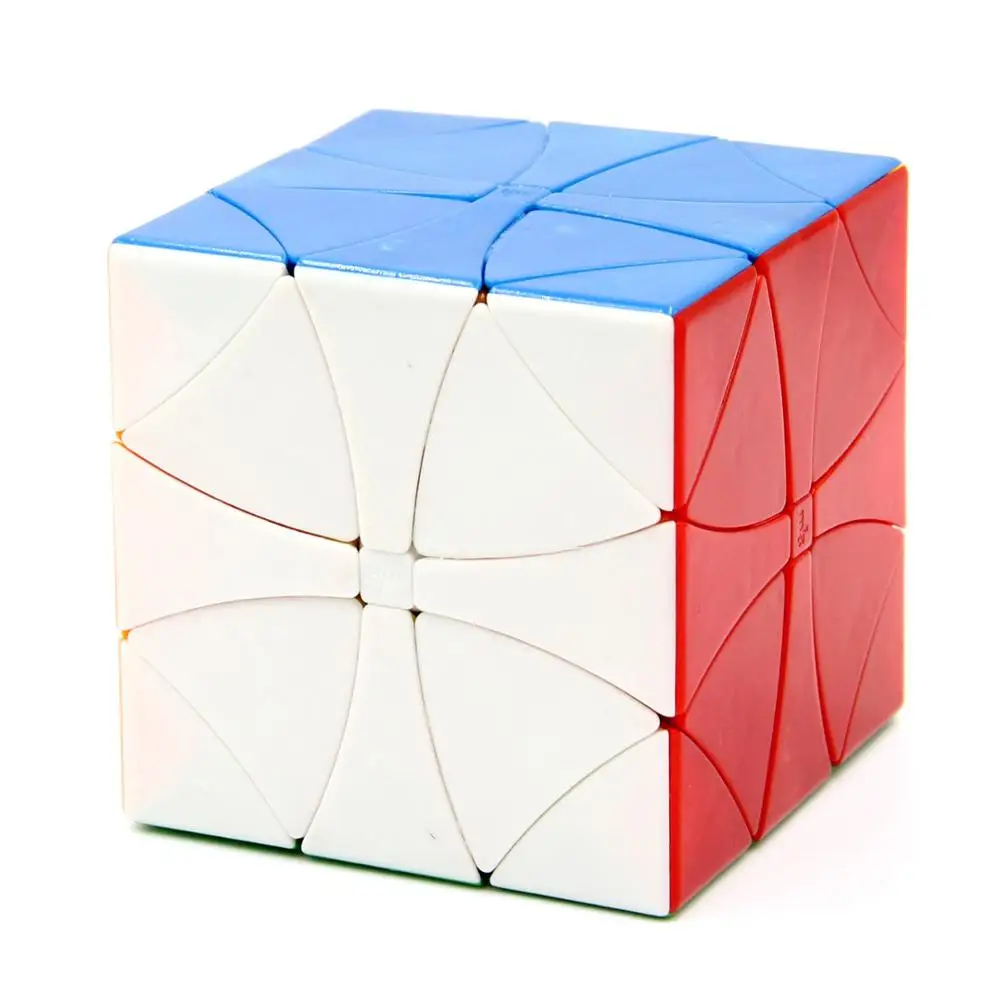 MF8 Legend Curvey вертолет 3 лепестка куб Stickerless 3x3 кубики Обучающие игрушки Butterfl странная